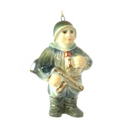 Фарфоровая мануфактура / Christmas tree toy "Soldiers of the second world war"