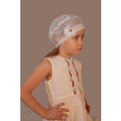 Елецкие кружева / Yelets lace / Children's linen dress