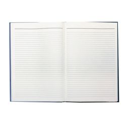 Book accounting 96 sheets, A4 200x290 mm OFFICEMAG, line, hard cover of cardboard, boomvinil, block offset