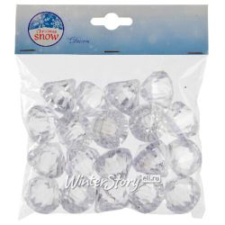 Kaemingk / Pedras decorativas Diamantes brilhantes 3 * 3,5 cm, 200 g