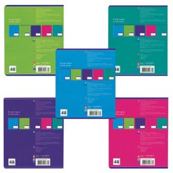 Альт / Notebook A5, 48 sh., Bracket, line, selective varnish, "CLASSIC" / 10 pcs.