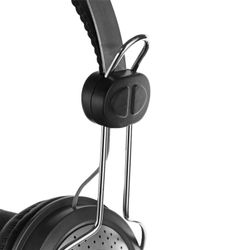 GENIUS / Наушники с микрофоном (гарнитура) HS-04SU, проводная, 2 м, стерео, оголовье, mini jack 3,5 мм