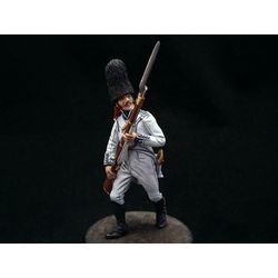 Tin soldier Napoleonic war-Grenadier of the infantry regiment "Princess." Spain, 1807-08 years.