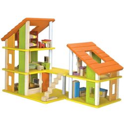 Wooden doll house Chalet