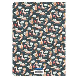 BRAUBERG / Notebook 60 l. point to point cover SoftTouch, beige paper 70 g / m2, stitching, B5 (179x250 mm), UNITS / 4 pcs.