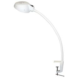 TransVit / Table lamp "Vesta S16", on a clamp with a flexible stand, LED, 7 W, white