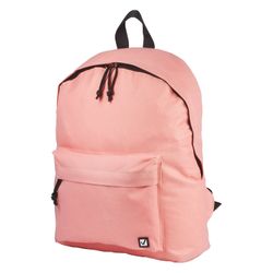 Backpack BRAUBERG universal, city size, peach, 38х28х12 cm