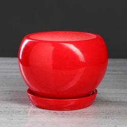 Керамика ручной работы / Flower pot "Ball" 2 l