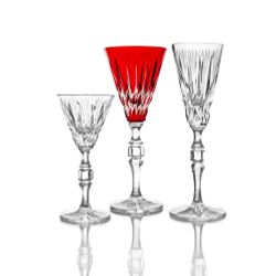 Гусевской Хрустальный завод / Set of crystal glasses "Northern Lights" 6 pieces
