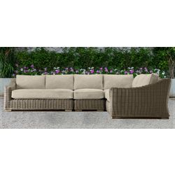 Outdoor furniture made of polyethylene
