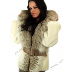 Short fur coat