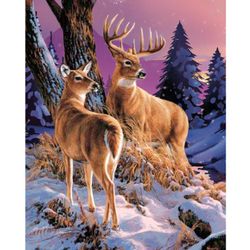 Школа талантов / Diamond embroidery "Deer"