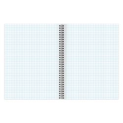 BRAUBERG / Notebook A5, 48 sh., ECO, comb, cage, cardboard cover, ABSTRACTION / 10 pcs.