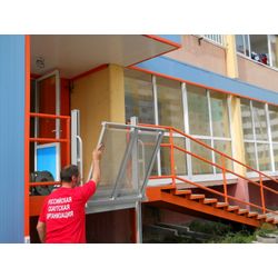 Lifts and ramps for the disabled. Vertical stair lift for disabled people PTU 001