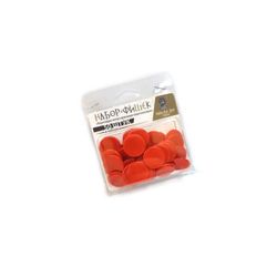 GamesDealer / Set di patatine, 50 pezzi, 22 mm: 4 colori, diametro: 22 mm