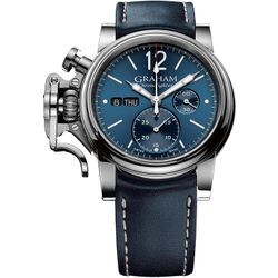 Graham / Швейцарские механические наручные часы Chronofighter 2CVAS.U01A.L129S с хронографом