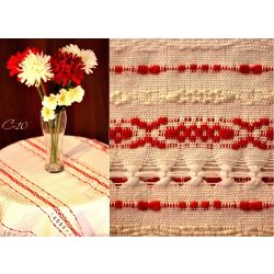 Тканые узоры / Homespun napkin "Guest" 86x84