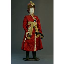 Потешный промысел / Porcelain souvenir doll "Fairy-tale character. Ivan - Tsarevich"