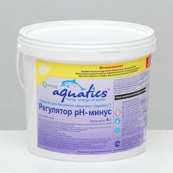 Aquatics / pH regulator minus granules