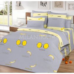 ВладЛен / VladLen / Bed linen from poplin Russian "Bananas"