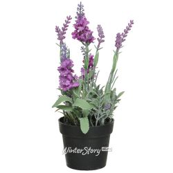 Kaemingk / Artificial flower in a pot Lavender Loddon Pink 25 cm