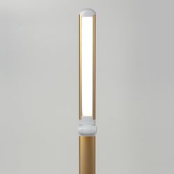 SONNEN / Candeeiro de mesa PH-3609, sobre suporte, LED, 9 W, alumínio, dourado
