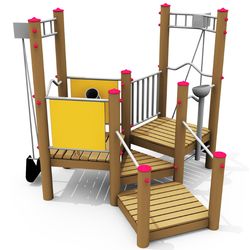 Геркулес / Hercules / Children's playground for playing with sand "Star"