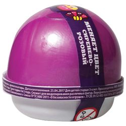"Nano gum" hand gum, lilac, changes color to pink, 25 g, WORLD