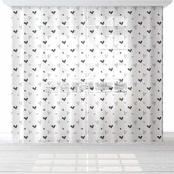Этель / Set of tulles Heart, 145 * 260 cm-2 pieces, polyester 100%