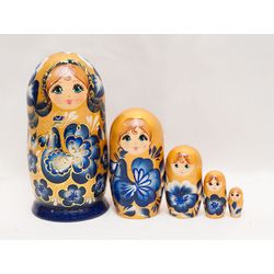 Лаврово / Matryoshka 5 places Golden Rooster - Souvenir