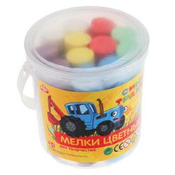 MultiArt / Color crayons "Blue tractor"