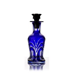 Гусевской Хрустальный завод / Crystal decanter "President" blue 500 ml