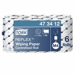 TORK / serviettes (M4) Reflex, 113,9 m, avec capot central, SET 6 pcs.