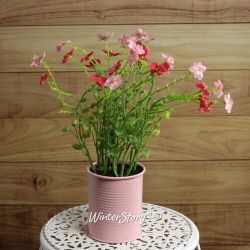 Kaemingk / Artificial flower in a planter Verbena 22 cm, pink