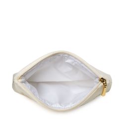 Торжокские золотошвеи / Velvet cosmetic bag with a zipper "Stone Flower"