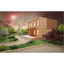 Frame holiday home Biarritz option 2, the project 235, the Prod
