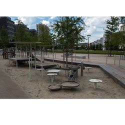Геркулес / Hercules / Children's playground for games with sand and water "Oasis"