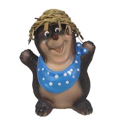 Ремеко / Decorative figure "Mole No. 2", L10 W8 H10,5 cm