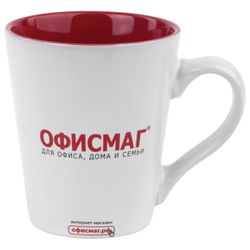 ОФИСМАГ / Mug 400 ml, ceramic, white