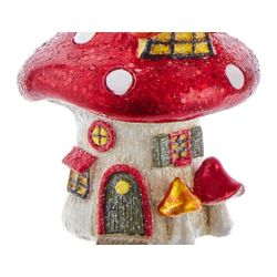 Kurts Adler / Ёлочная игрушка "Мухоморчик-Теремок", 9,5 см