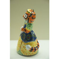 Ярославская майолика / Christmas tree toy "Tigress-queen"