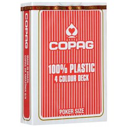 GamesDealer / Copag 4 Color (red / blue) cards