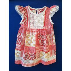 Кружевной Край / Lace Edge / Children's dress from cambric