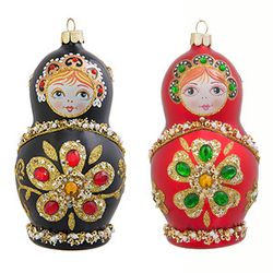 Holiday Classics / Christmas toy "Matryoshka. Gems"