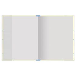 PP cover textbooks for Junior classes, PYTHAGORAS, universal, adhesive region, 70 µm, 265х450 mm