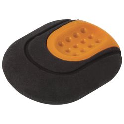 Eraser BRAUBERG "C-Grip", 46х39х12,5mm, black holder assorted, thermoplastic rubber