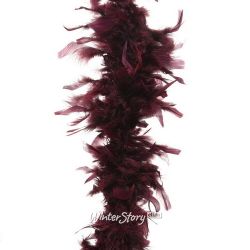 Kaemingk / Boa guirlande de plumes Mericruz 184 cm bordeaux