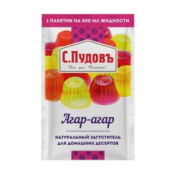 С.Пудовъ / S. Pudov / Agar-agar 7 g