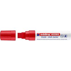 EDDING / Edding / Lavable à la craie, plume biseautée, 4-15mm Rouge