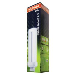 OSRAM / Fluorescent lamp DULUX D / E 26W / 840, 26W, U-shaped, cap G24q-3